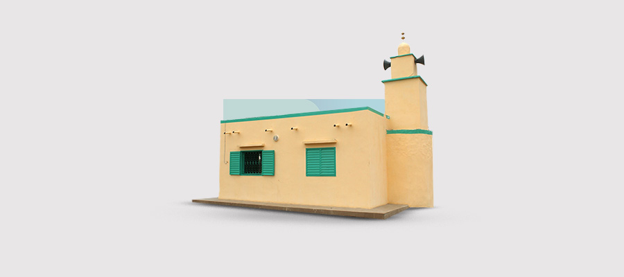 مسجد 70 متر مربع
